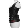 Steel Boned Overbust Leather Corset C15L
