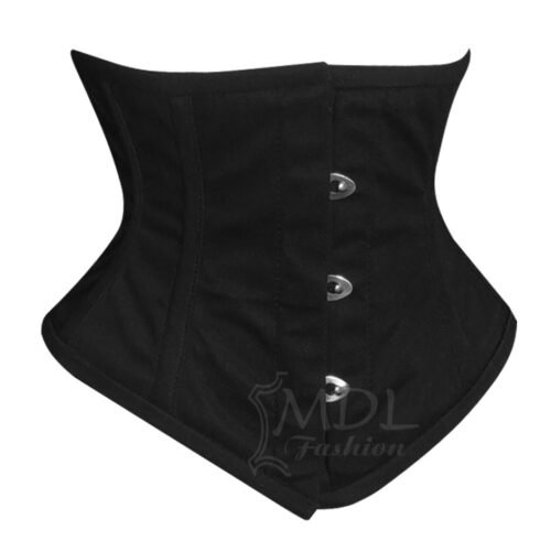 8419 Steel Boned Underbust Cotton Corset 8419C