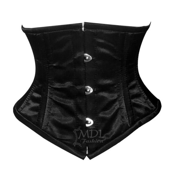 Steel Boned Underbust Satin Corset 8419S