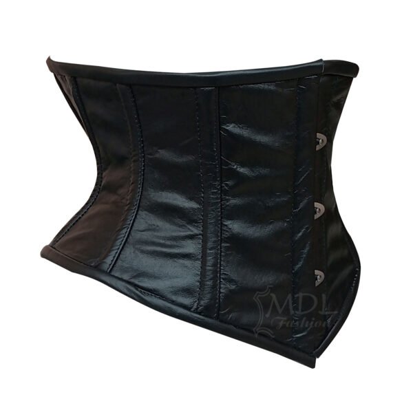 Steel Boned Underbust Leather Corset 8419L