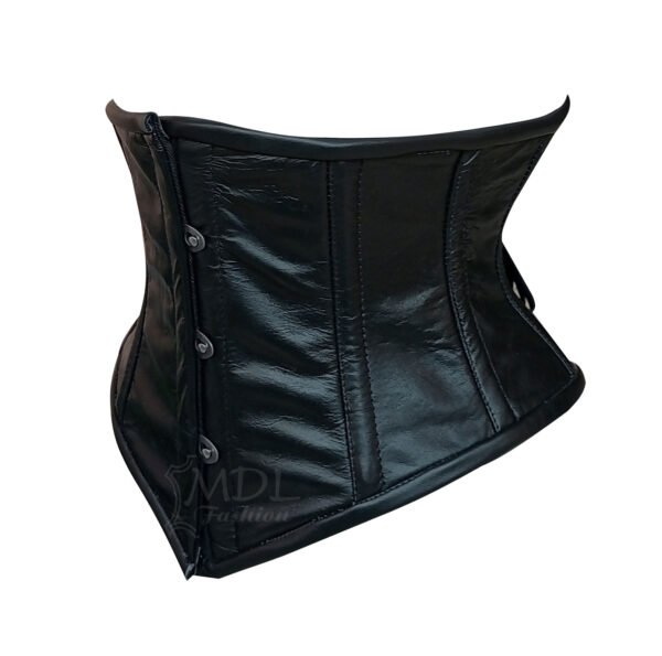 Steel Boned Underbust Leather Corset 8419L