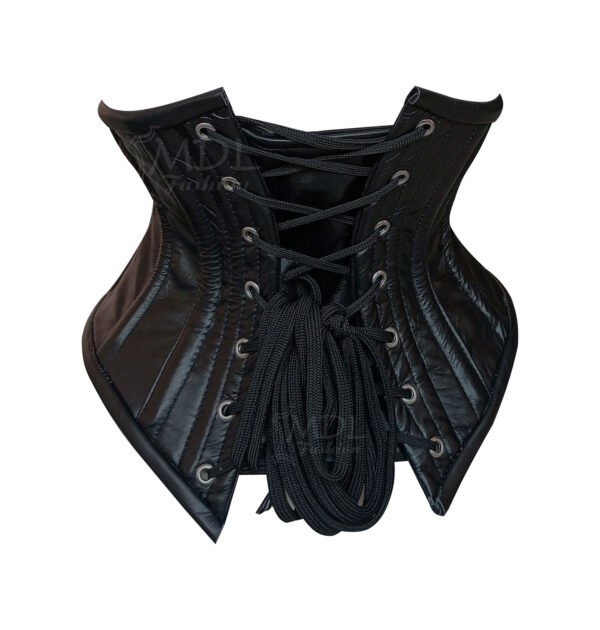 Steel Boned Underbust Leather Corset 8419L