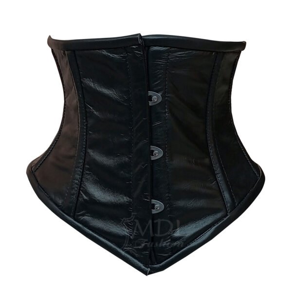 Steel Boned Underbust Leather Corset 8419L