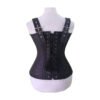 Steel Boned Overbust Leather Spiked Corset C15LS