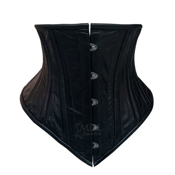 C18LL Steel Boned Underbust Leather Corset C18LL
