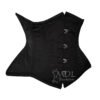 Satin Corset Steel Boned Waist Cincher Hourglass C49S