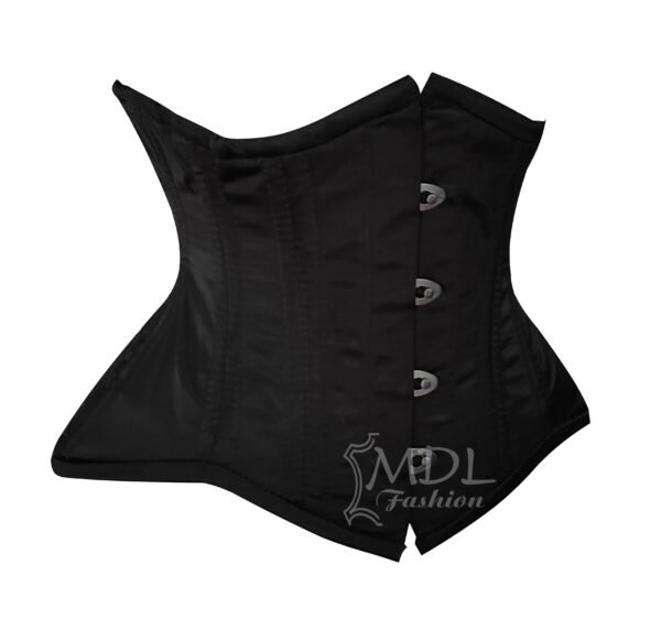 Satin Corset Steel Boned Waist Cincher Hourglass C49S