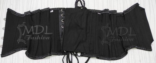 Satin Corset Steel Boned Waist Cincher Hourglass C49S