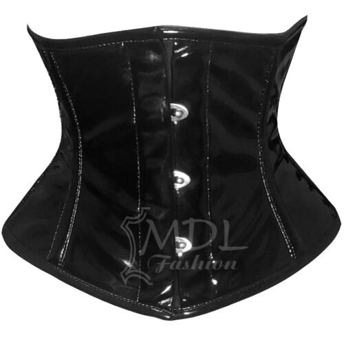 Steel Boned Waist Cincher PVC Corset C79P