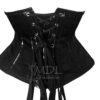 Steel Boned Waist Cincher PVC Corset C79P