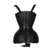 Heavy Steel Boned Overbust Leather Corset C98L