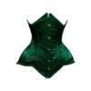 Green Satin Underbust Corset C9233S