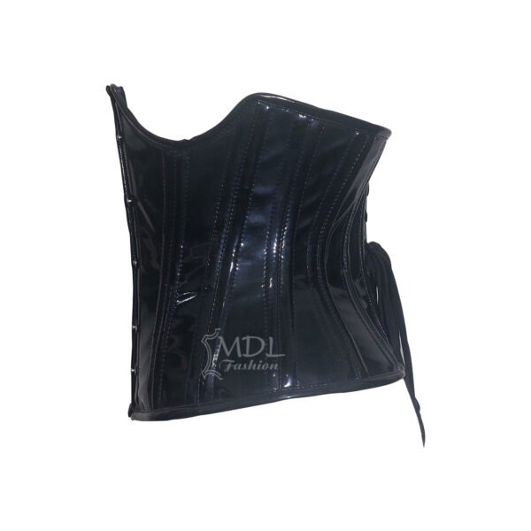 Steel Boned Underbust Waist Cincher PVC Corset C80P