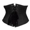 C-004C-2 Steel Boned Underbust Cotton Corset C004C