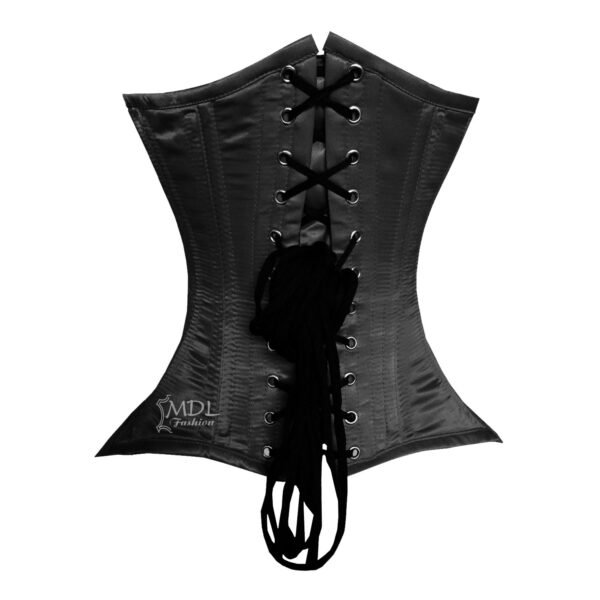 C-8033S-3 Satin Corset Underbust Waist Cincher Corset C8033S