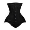 C-8552C-1 Steel Boned Underbust Waist Cincher Cotton Corset C8552C