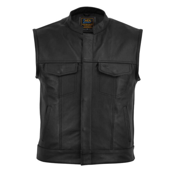 Men Sons Of Anarchy Premium Leather Vest