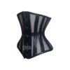 PVC-MESH-5 Mesh Corset Steel Boned Waist Cincher Pvc Corset C66MP