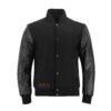 Varsity-Jacket-Black MDL FASHION Collage Varsity Jacket Black