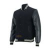 Varsity-Jacket-Black-Cream1 MDL FASHION Varsity Jacket Black Cream