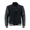 Varsity-Jacket-Black-Cream3 MDL FASHION Varsity Jacket Black Cream