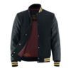 MDL FASHION Varsity Jacket Black Gold