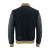 MDL FASHION Collage Varsity Jacket Black/Gold/White