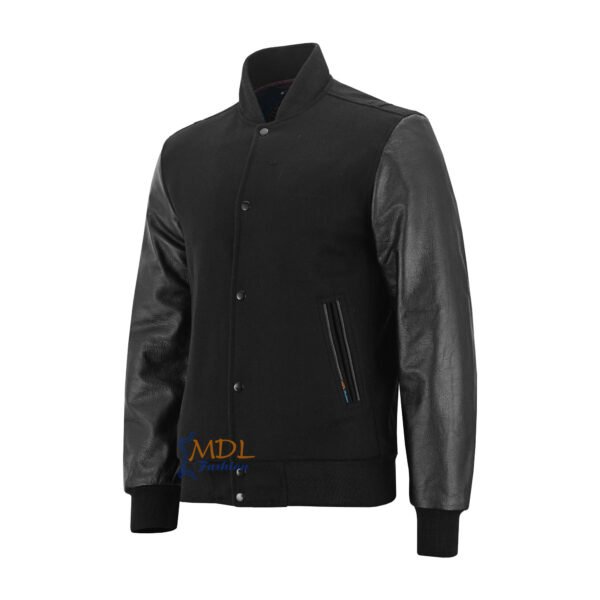 Varsity-Jacket-Black1 MDL FASHION Collage Varsity Jacket Black