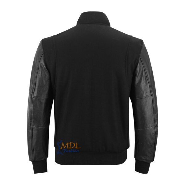 Varsity-Jacket-Black3 MDL FASHION Collage Varsity Jacket Black