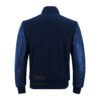 MDL FASHION Collage Varsity Jacket Navy