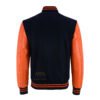 Varsity-jacket-BO4 MDL FASHION Varsity Jacket Black Orange