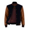 Varsity-jacket-black-brown3 MDL FASHION Varsity Jacket Black Brown