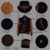Varsity-jacket-black-brown5 MDL FASHION Varsity Jacket Black Brown