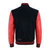MDL FASHION Collage Varsity Jacket Black/Red