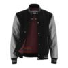 MDL FASHION Varsity Jacket Black Gray