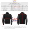 Varsity-jacket-size-guide MDL FASHION Collage Varsity Jacket Black