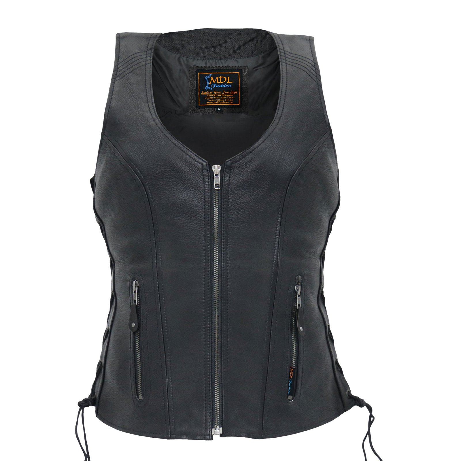 Women Leather vest
