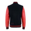 Women-Varsity-Jacket-BR3 MDL FASHION Women Varsity Jacket Black Red