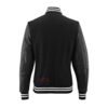 Women-Varsity-Jacket-BWL3 MDL FASHION Women Varsity Jacket Black White