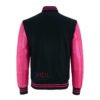 Women-Varsity-jacket-pink4 MDL FASHION Women Varsity Jacket Black Pink