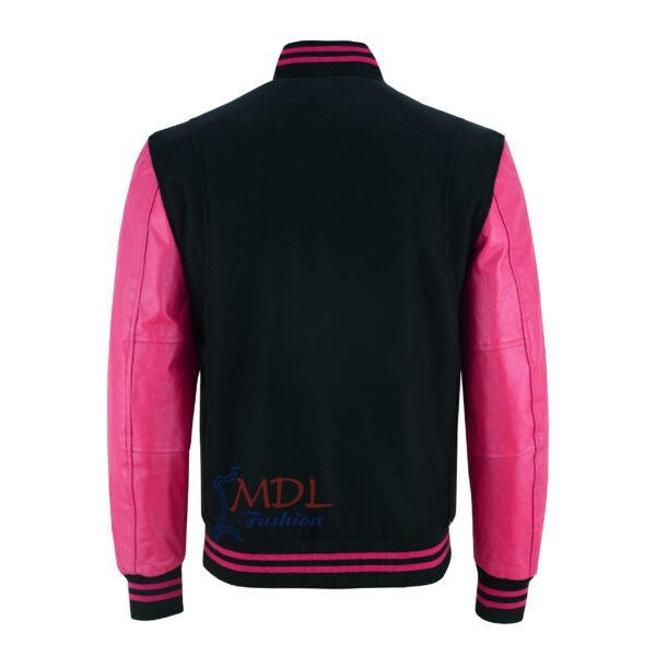 Women-Varsity-jacket-pink4 MDL FASHION Women Varsity Jacket Black Pink
