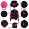 Women-Varsity-jacket-pink5 MDL FASHION Women Varsity Jacket Black Pink